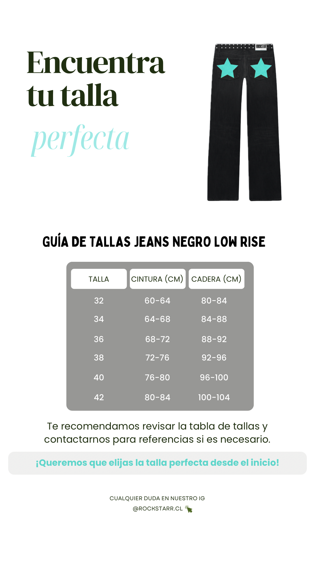 JEANS LOW RISE TURQUESA