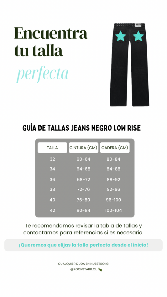 JEANS LOW RISE TURQUESA