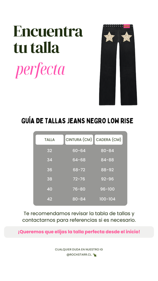 JEANS LOW RISE PRINT FUCSIA