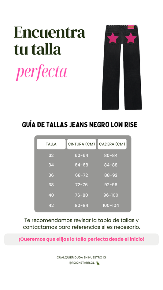 JEANS LOW RISE FUCSIA