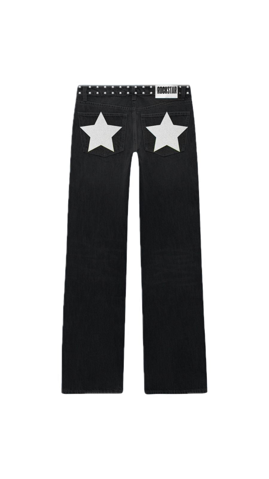 JEANS LOW RISE SHINY