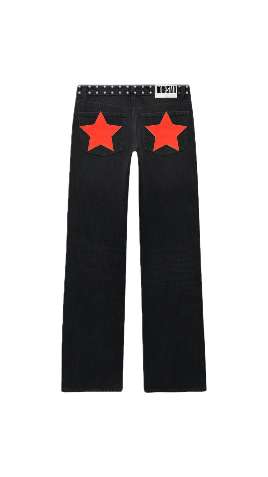 JEANS LOW RISE RED STAR