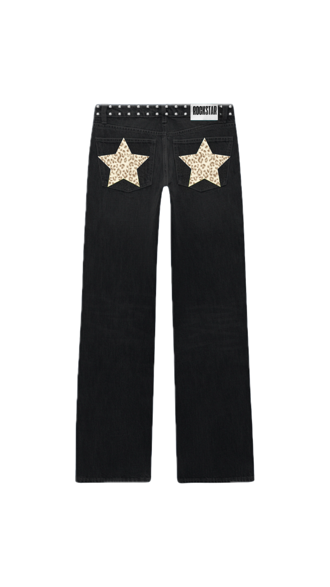 JEANS LOW RISE PRINT