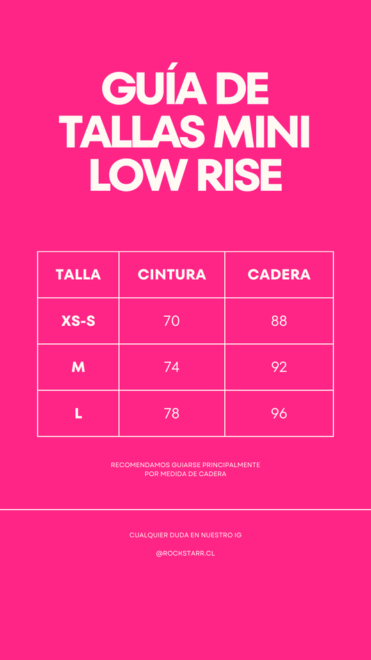 MINI DE TIRO BAJO BLANCA DORADA