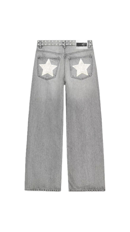 JEANS GRIS